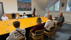 Návštěva z partnerské školy ZŠ Štefana Kluberta v Levoči Návštěva z partnerské školy ZŠ Štefana Kluberta v Levoči