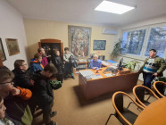 Šesťáci na Městském úřadě v Litomyšli