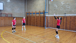 Třetí místo v oblastním kole volejbalu