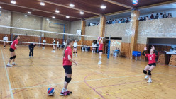 Třetí místo v oblastním kole volejbalu