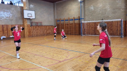 Třetí místo v oblastním kole volejbalu