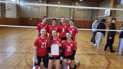 Třetí místo v oblastním kole volejbalu