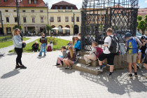 Návštěva partnerské školy Štefana Kluberta v Levoči