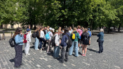 Návštěva partnerské školy Štefana Kluberta v Levoči