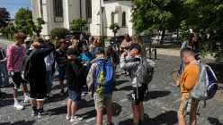 Návštěva partnerské školy Štefana Kluberta v Levoči