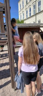 Prvňáčci a deváťáci poprvé spolu