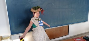 Módní přehlídka řeckých bohů