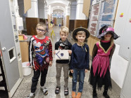 Halloweenský den v 2. ročníku