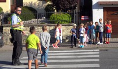 Bezpečně do školy s Městskou policí Litomyšl Bezpečně do školy s Městskou policí Litomyšl