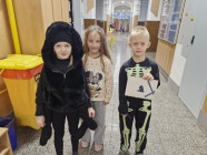 Halloweenský den v 2. ročníku