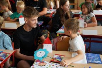 Prvňáčci a deváťáci - poprvé spolu