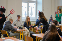 Mikuláš, andělé a čerti