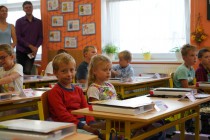 První školní den v prvních třídách