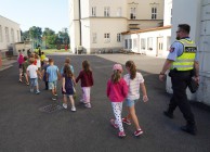 Bezpečně do školy s Městskou policí Litomyšl Bezpečně do školy s Městskou policí Litomyšl