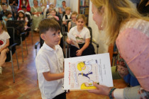 Pasování prvňáčků na čtenáře