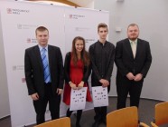 Předání ocenění Mladý talent Pardubického kraje Předání ocenění Mladý talent Pardubického kraje