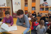 Předání Slabikářů prvňáčkům