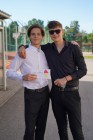 Rozloučení prvňáčků s deváťáky