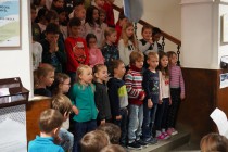 Vánoční zpívání žáků prvního stupně