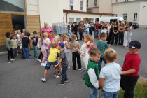 Spolupráce prvňáčků a deváťáků