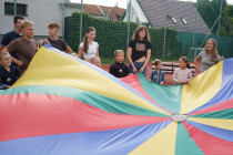 Spolupráce prvňáčků a deváťáků