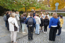 Návštěva z partnerské školy ZŠ Štefana Kluberta v Levoči