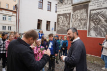 Návštěva z partnerské školy ZŠ Štefana Kluberta v Levoči