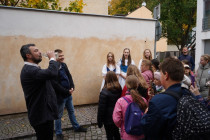 Návštěva z partnerské školy ZŠ Štefana Kluberta v Levoči Návštěva z partnerské školy ZŠ Štefana Kluberta v Levoči