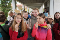 Návštěva z partnerské školy ZŠ Štefana Kluberta v Levoči Návštěva z partnerské školy ZŠ Štefana Kluberta v Levoči