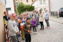 Kostýmové provázení po Litomyšli pro žáky školy