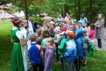 Kostýmové provázení po Litomyšli pro žáky školy