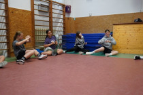 Soutěž na veslařských trenažerech