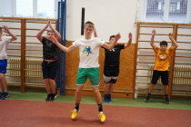 Soutěž na veslařských trenažerech