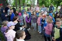 Kostýmové provázení po Litomyšli pro žáky školy