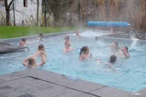 Odpolední plavání v bazénu