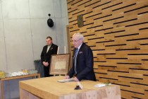 Vernisáž výstavy 100 let Československa v naší škole Vernisáž výstavy 100 let Československa v naší škole