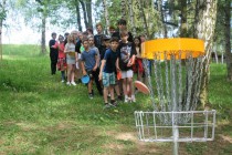 Slavnostní otevření discgolfového hřiště