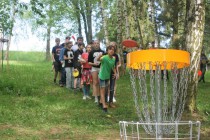 Slavnostní otevření discgolfového hřiště