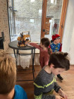 Zámecké návrší a plán oslavy