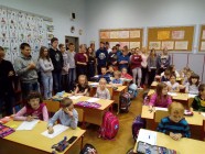 Předávání slabikářů prvňáčkům