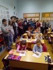 Předávání slabikářů prvňáčkům