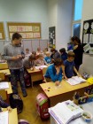 Předávání slabikářů prvňáčkům