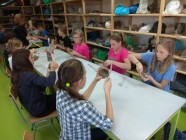 Dílna pravěku ve Středisku volného času Dílna pravěku ve Středisku volného času