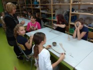 Dílna pravěku ve Středisku volného času Dílna pravěku ve Středisku volného času