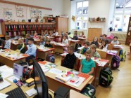 Spolupráce žáků 1. a 9. ročníku