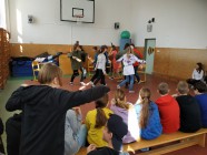 Autorské divadelní představení žáků 7. ročníku