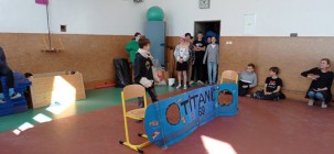 Autorské divadelní představení žáků 7. ročníku