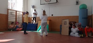 Autorské divadelní představení žáků 7. ročníku