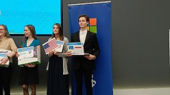 Obrovský úspěch Daniel Džbánka z IX. B v soutěži Office Aréna