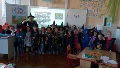 Halloween u nás ve třídě
